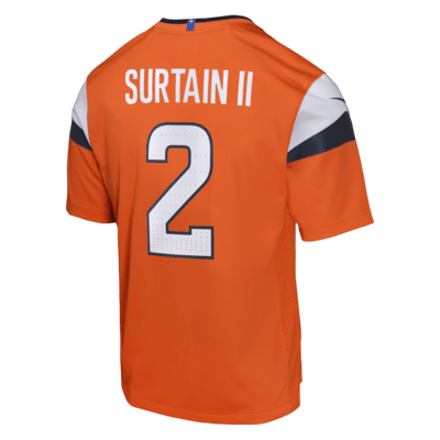 Patrick Surtain II Denver Broncos Big Kids' Nike NFL Game Jersey