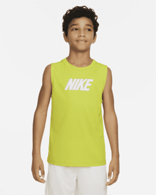 Nike Dri-FIT Multi+ Big Kids' (Boys') Sleeveless Training Top. Nike.com