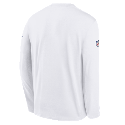 Buffalo Bills Rivalry Sideline Legend Big Kids' Nike Dri-FIT NFL Long-Sleeve T-Shirt