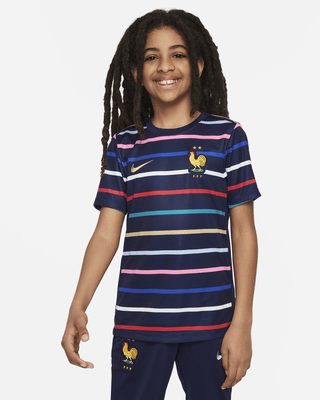 Подростковые  FFF Academy Pro Home Big Kids' Nike Dri-FIT Soccer Pre-Match Top