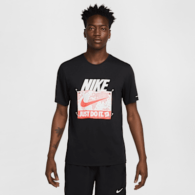 Playera de correr Dri-FIT de manga corta para hombre Nike Rise 365 Run Energy