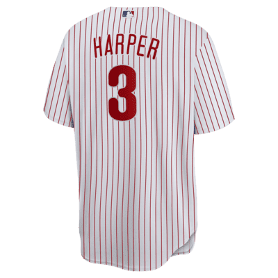 Camiseta de béisbol Replica para hombre MLB Philadelphia Phillies (Bryce Harper)