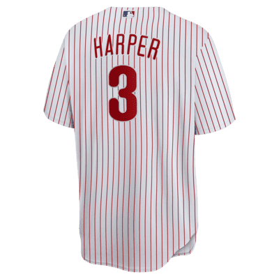 Nike, Shirts, Nike Bryce Harper Phillies Mens 220 Throwback Jersey Baby  Blue Authentic
