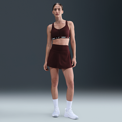 Bra deportivo con almohadillas y cierre frontal para mujer Nike Indy High Support