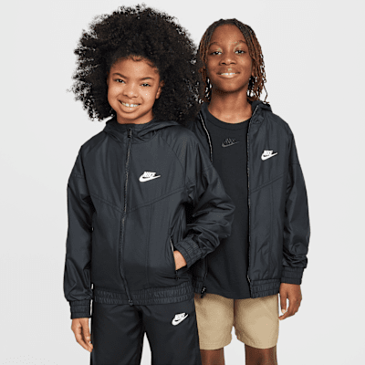 Nike Sportswear Windrunner Repel Kapüşonlu Genç Çocuk Ceketi