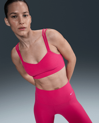 Женские  Nike Zenvy Strappy Light-Support Padded Sports Bra