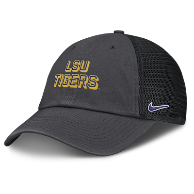 LSU On-Field Club Gameday Men's Nike College Trucker Adjustable Hat
