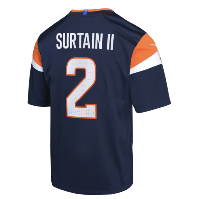 Patrick Surtain II Denver Broncos Big Kids' Nike NFL Game Jersey