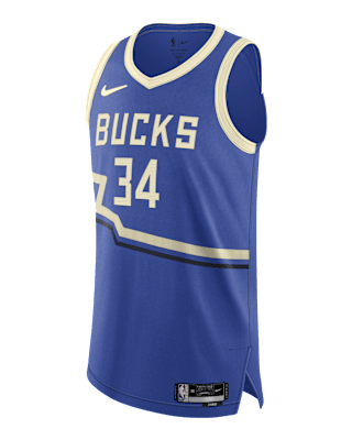 Мужские джерси Giannis Antetokounmpo Milwaukee Bucks 2024/25 City Edition Nike Dri-FIT ADV NBA Authentic Jersey