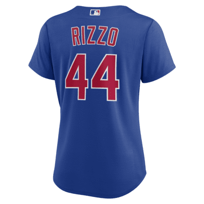 Men's Chicago Cubs Anthony Rizzo Majestic White Big & Tall Alternate Cool  Base Replica Player Jersey