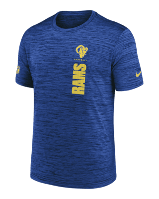 Мужская футболка Los Angeles Rams Sideline Velocity Nike Dri-FIT NFL