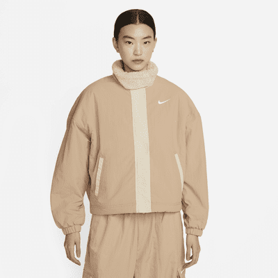 Nike Sportswear Essential Women's Woven Fleece-Lined Jacket. Nike JP