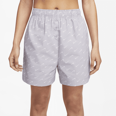 Shorts de tejido Woven de tiro alto para mujer Nike Sportswear Everyday Modern