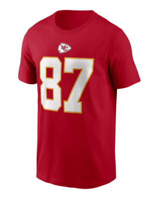 Мужская футболка Travis Kelce Kansas City Chiefs Nike NFL