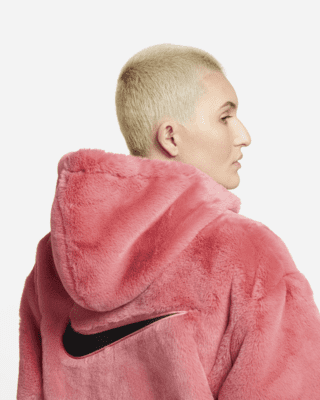 mens nike fur jacket