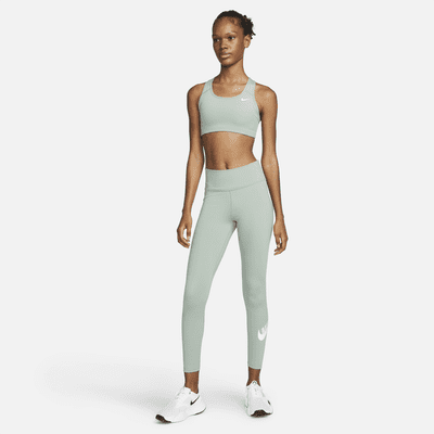 Bra deportivo de media sujeción sin almohadilla para mujer Nike Swoosh
