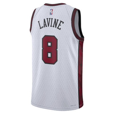 Jersey Swingman de la NBA Nike Dri-FIT Zach Lavine Chicago Bulls City Edition