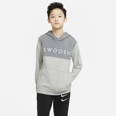 nike sportswear swoosh women's french terry hoodie