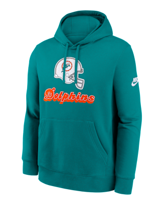 Мужское худи Miami Dolphins Best Season Rewind Club Nike NFL Pullover Hoodie