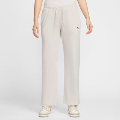 Nike Sportswear Chill Knit 女款中腰輕盈開放式褲腳長褲