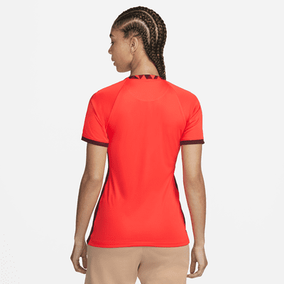 Jersey de fútbol Nike Dri-FIT para mujer Inglaterra visitante 2022 Stadium