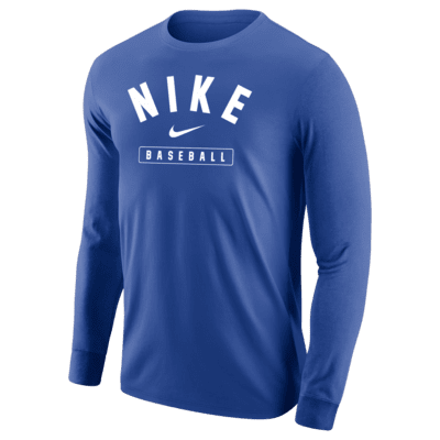 Men's Atlanta Braves Nike Royal Batting Practice Logo Legend Performance T- Shirt