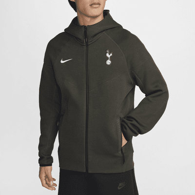 Męska kurtka piłkarska z zamkiem na całej długości Nike Tottenham Hotspur Tech Fleece Windrunner (wersja trzecia)