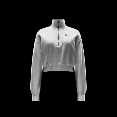 Nike Sportswear Phoenix Fleece Women's 1/2-Zip Cropped Sweatshirt