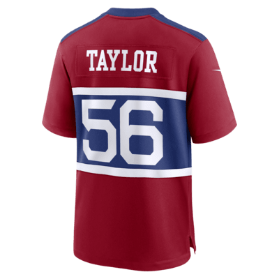 Jersey para el partido de la NFL Nike para hombre Lawrence Taylor New York Giants