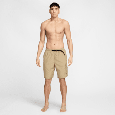 Nike Swim Voyage Shorts cargo de 23 cm con forro completo para hombre