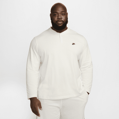 Henley de manga larga para hombre Nike Club