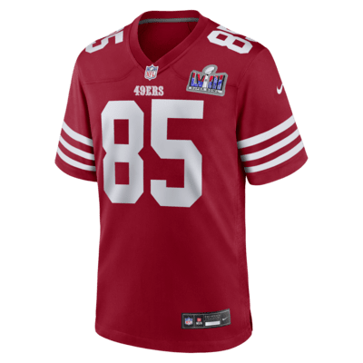 Мужские джерси George Kittle San Francisco 49ers Super Bowl LVIII