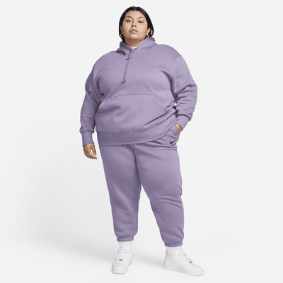 Pants de entrenamiento oversized de cintura alta para mujer (talla grande) Nike Sportswear Phoenix Fleece