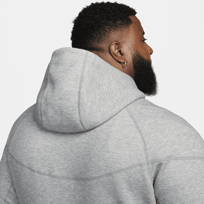 Pánská mikina s kapucí a dlouhým zipem Nike Sportswear Tech Fleece Windrunner