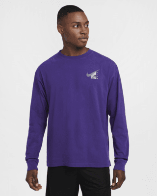 Мужская футболка Nike Max90 Long-Sleeve Basketball для баскетбола