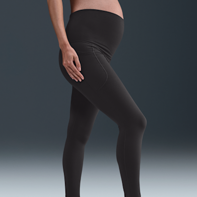 Nike (M) One Women's High-Waisted 7/8 Leggings with Pockets (Maternity)