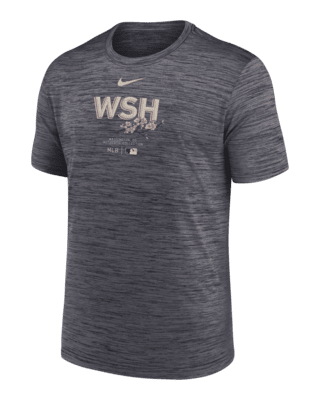 Мужская футболка Washington Nationals City Connect Practice Velocity Nike Dri-FIT MLB