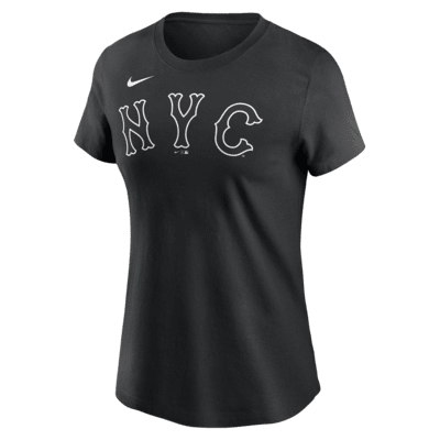 Женская футболка New York Mets City Connect Wordmark