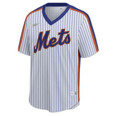 Camiseta de béisbol Cooperstown para hombre MLB New York Mets (Mike Piazza)