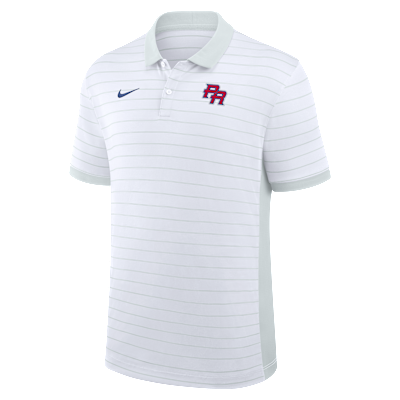 Puerto Rico National Baseball Team 2026 World Baseball Classic Striped Victory Men's Nike Dri-FIT Polo