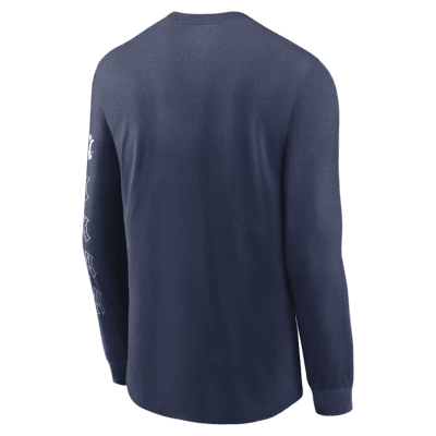 Nike Team Slider (MLB New York Yankees) Men's Long-Sleeve T-Shirt