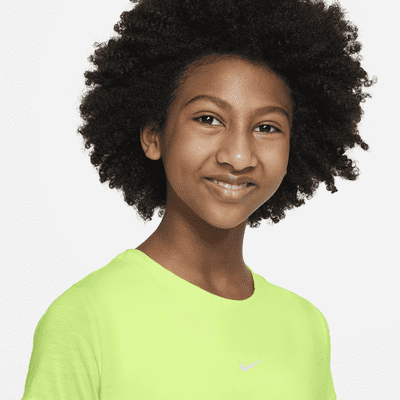 Nike Dri-FIT Breathe Big Kids' (Girls') Training Top
