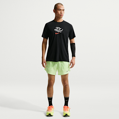 나이키 스트라이드 '플라이 나이키' 남성 드라이 핏 ADV 반팔 러닝 탑