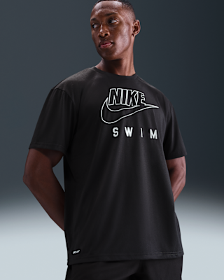 Мужские шорты Nike Swim Swoosh Hydroguard Short-Sleeve Top