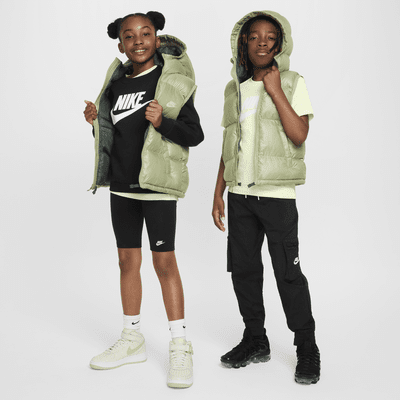 Nike Sportswear Heavyweight Synthetic Fill EasyOn Big Kids' Therma-FIT Repel Loose Hooded Vest