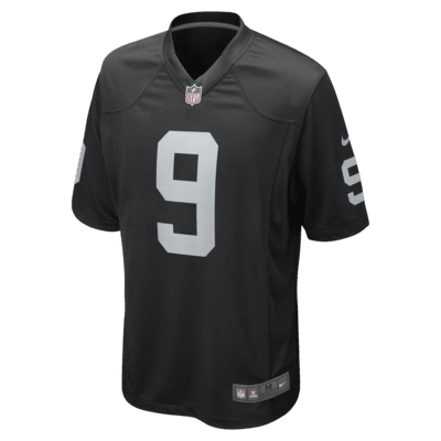 Jersey de fútbol americano Nike de la NFL Game para hombre Tyree Wilson Las Vegas Raiders