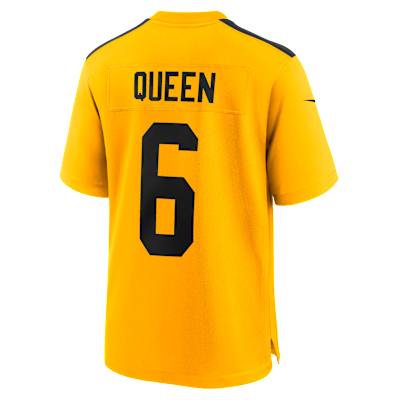Patrick Queen Pittsburgh Steelers Men's Nike NFL Game Jersey