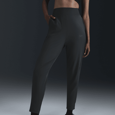 Pants de entrenamiento Dri-FIT de tiro medio para mujer Nike Bliss Victory