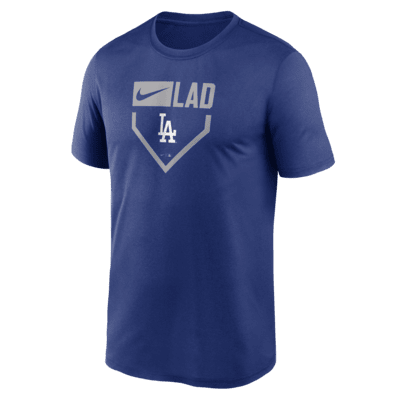 Мужская футболка Los Angeles Dodgers Home Plate Icon Legend