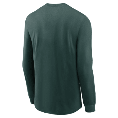 Michigan State Sideline Men's Nike Dri-FIT College Long-Sleeve T-Shirt